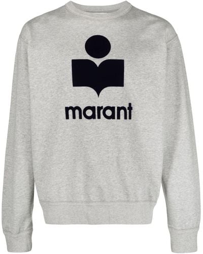 Isabel Marant Mikoy Sweater Met Logo - Grijs