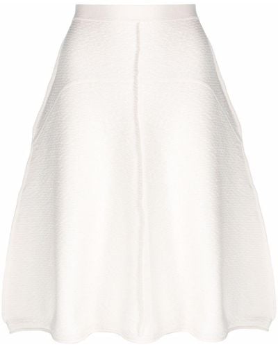 N°21 A-line Midi Skirt - White