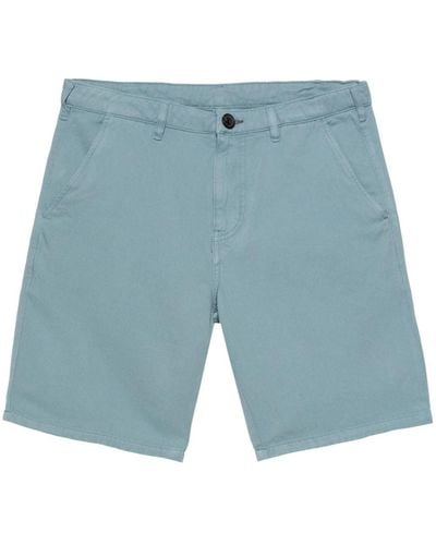 PS by Paul Smith Logo-embroidered Bermuda Shorts - Blue