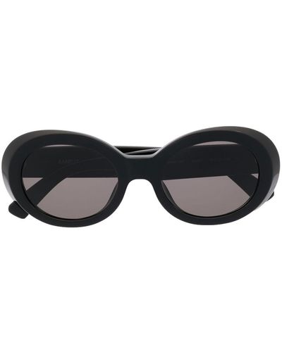 Ambush Oval-frame Sunglasses - Black