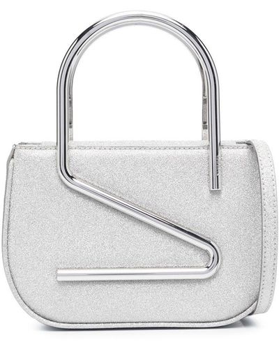 Yuzefi Moon Glitter Mini Bag - White