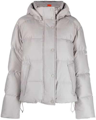 RLX Ralph Lauren Detachable-hood Puffer Jacket - Grey