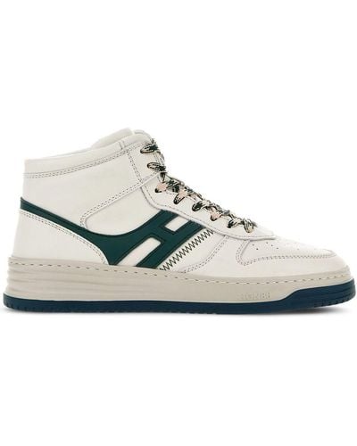 Hogan H630 Basket High-top Sneakers - White