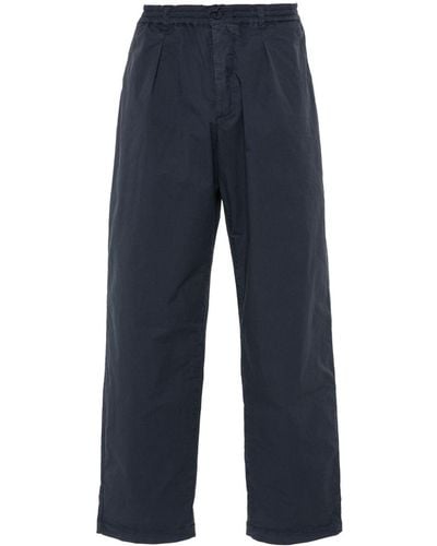 Paura Gerard Straight-leg Trousers - Blue