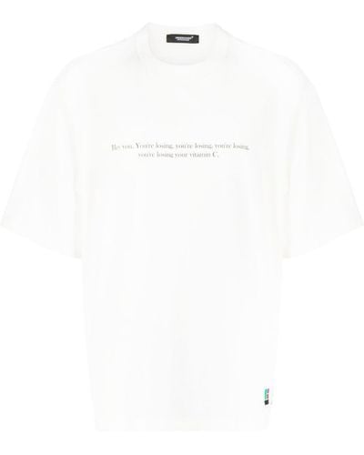 Undercover T-shirt With Print - White