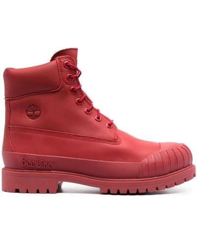 Timberland Bee Line Ankle Boots - Red