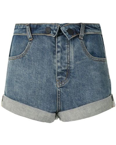 Haculla Fold Denim Shorts - Blue