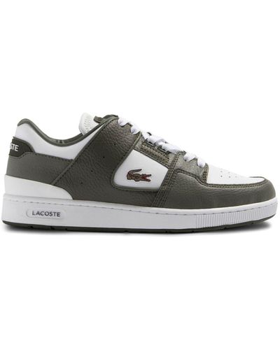 Lacoste Court Cage レザースニーカー - グレー
