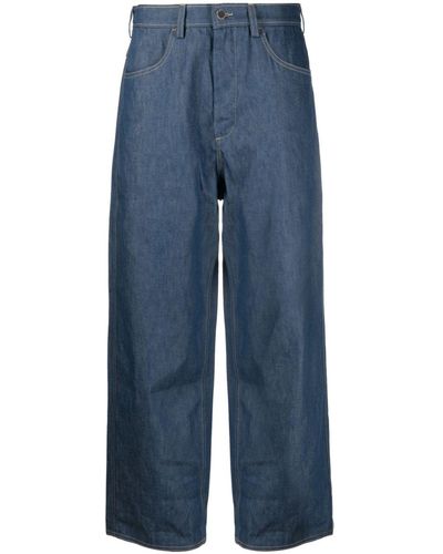 Sofie D'Hoore Weite Cropped-Jeans - Blau