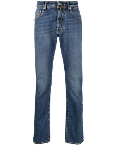 Jacob Cohen Jeans slim a vita media - Blu