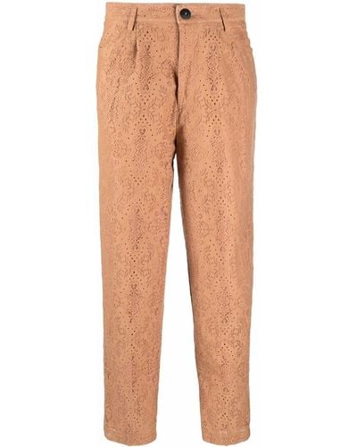 Forte Forte Trousers Beige - Natural