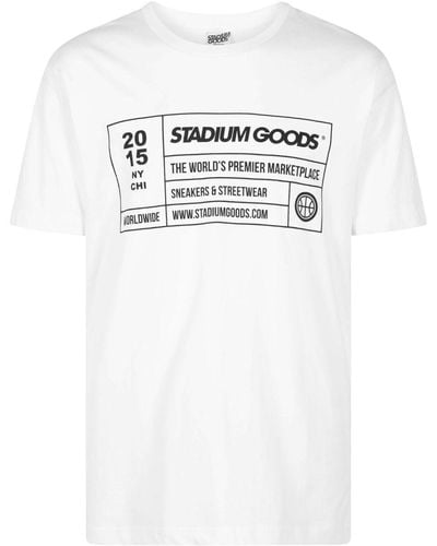 Stadium Goods T-shirt Box en coton - Blanc