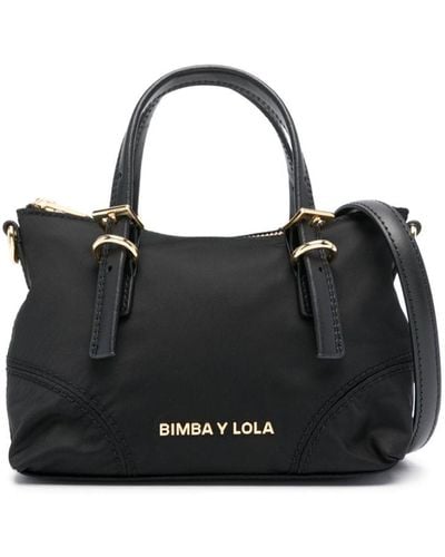 Bimba Y Lola Bolso shopper Shopper con letras del logo - Negro