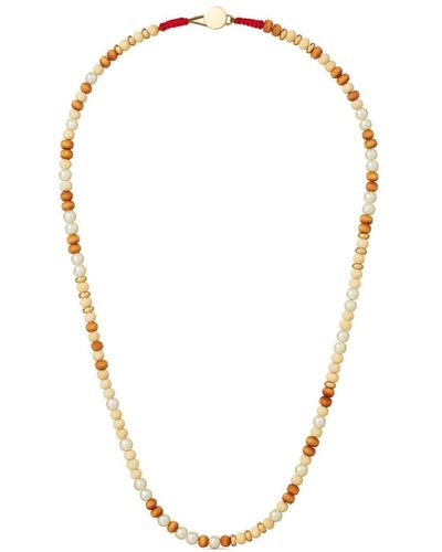 Roxanne Assoulin Affogato Beaded Necklace - Metallic