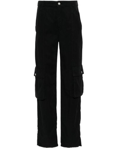 Moschino Jeans Straight-leg Cargo Trousers - Black