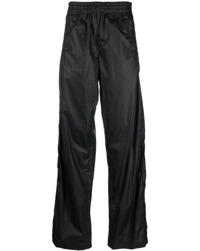 Isabel Marant Pantalones de chándal con cinturilla elástica - Negro