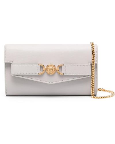 Versace Medusa Leren Crossbodytas - Wit