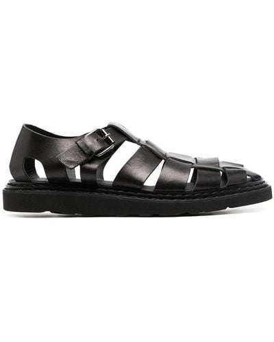 Officine Creative Sandalias Lyndon con aberturas - Negro