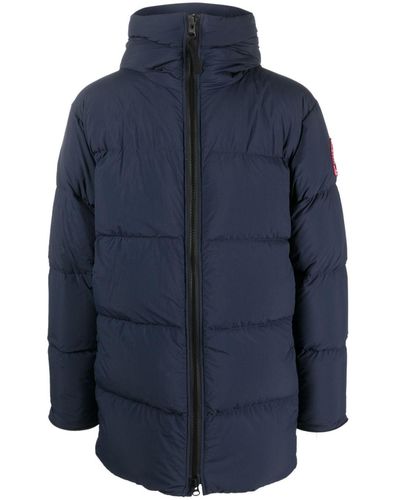 Canada Goose Lawrence ダウン パーカーコート - ブルー