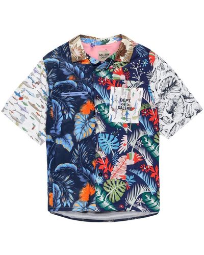 GALLERY DEPT. Camicia Parker Vacation con stampa grafica - Blu