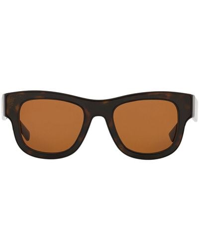 Dolce & Gabbana Square-frame Sunglasses - Brown