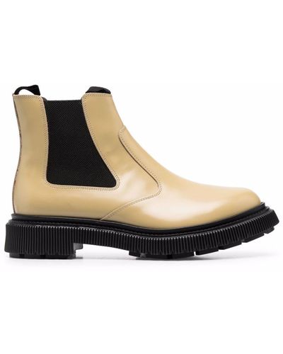 Adieu Type 156 Leather Boots - Yellow