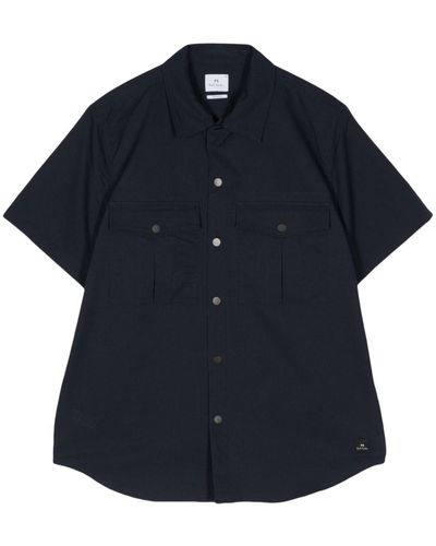 PS by Paul Smith Short-sleeve Shirt - Blue