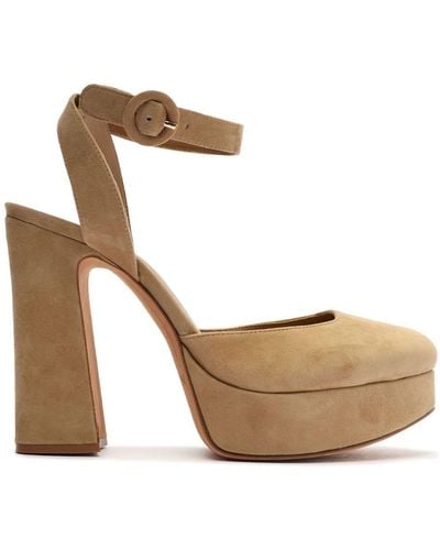 Alexandre Birman Vita High-heel Court Shoes - White
