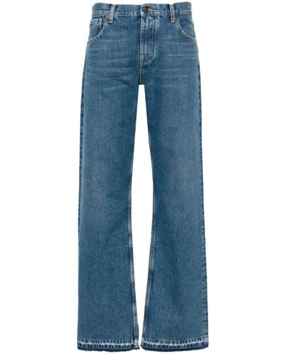 Alanui Straight-leg Jeans - Blue