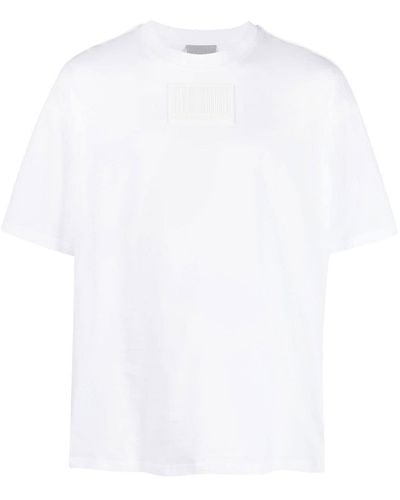 VTMNTS T-shirt à patch logo - Blanc