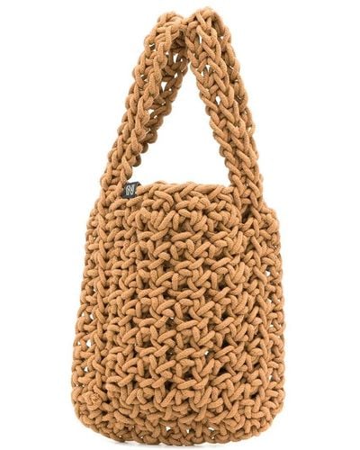 Nannacay Jatobá Crochet Bag - Yellow