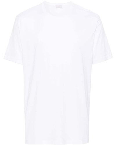 Hanro T-shirt girocollo - Bianco