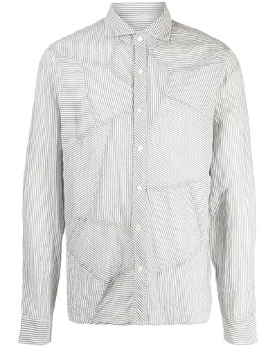 Private Stock Spartacus Paneled Shirt - White