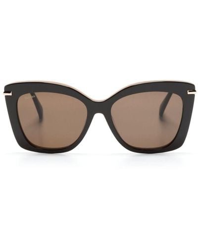 Max Mara Beth 1 Butterfly-frame Sunglasses - Brown