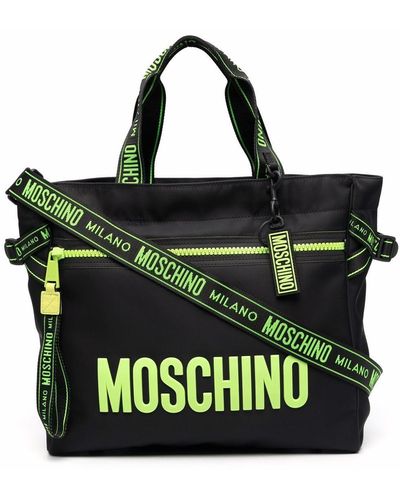 Moschino ロゴ トートバッグ - ブラック