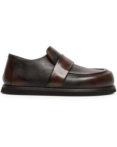 Marsèll Accom Leather Loafers - Brown