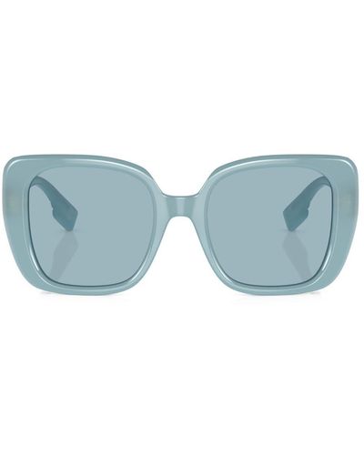 Burberry Eckige Sonnenbrille - Blau