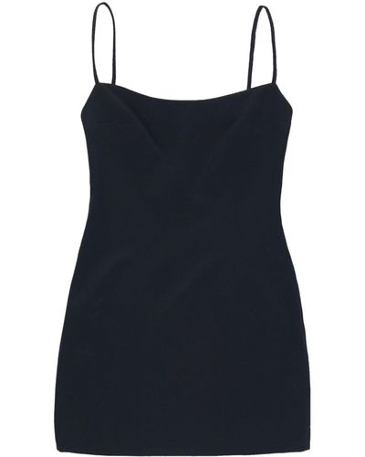Zeynep Arcay Wool Mini Dress - Black