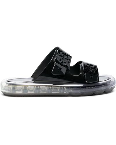 Tory Burch Jelly-sole Slip-on Sandals - Black
