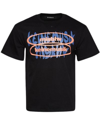 MISBHV T-shirt Keinemusic en coton - Noir
