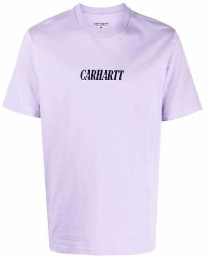 Carhartt Multi Star Script Tシャツ - パープル