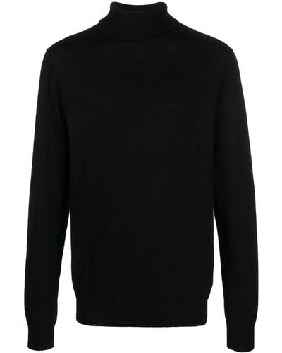 Filippa K Turtleneck Merino-wool Sweater - Black