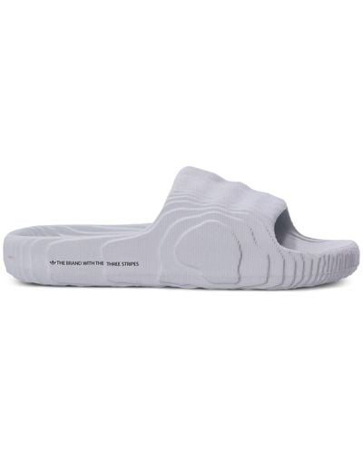 adidas Club Adilette 22 Embossed Slippers - White