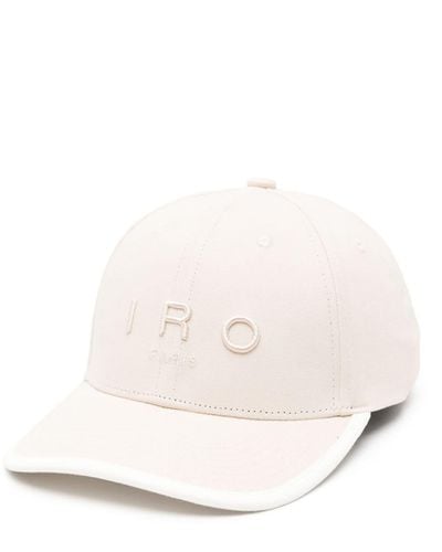 IRO Logo-embroidered Cotton Baseball Cap - Natural