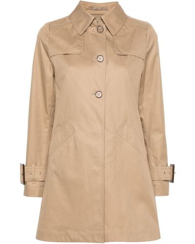 Herno Windproof Trench Coat - Natural