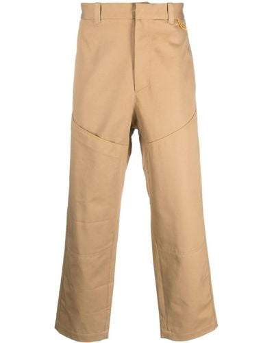 OAMC Pantalon en coton à coupe droite - Neutre