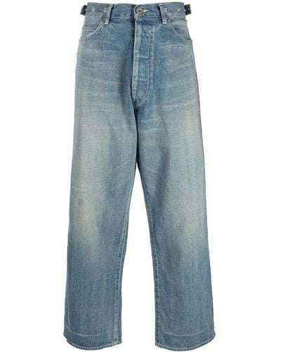 Chimala High-waist Wide-leg Jeans - Blue