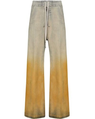 Rick Owens Geth Belas Wide-leg Jeans - Natural