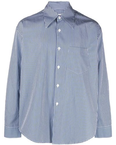 Our Legacy Camicia a righe Coco anni '70 - Blu