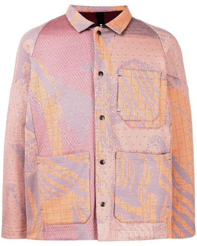 BYBORRE Studio Shirt Jacket - Pink